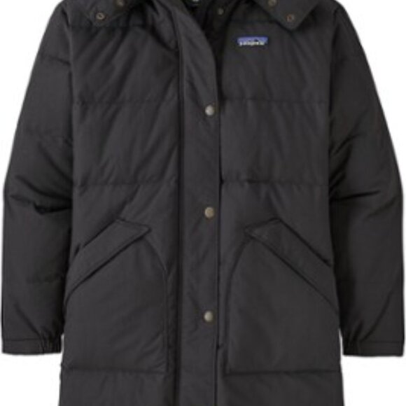 Patagonia Women's Downdrift Parka BLACK XS Like New - Picture 6 of 6